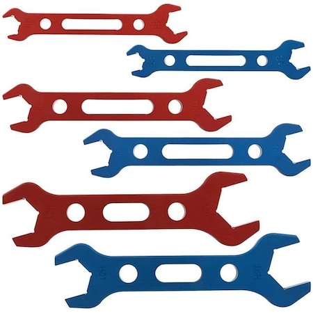 Allstar Performance Allstar Performance ALL11120 Double Ended Aluminum Wrench Set ALL11120